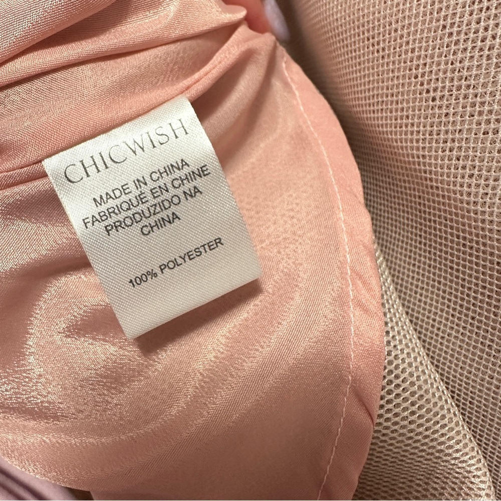 [WOMEN] CHIC WISH A-Line Skirt S Light Pink | NWOT Pastel - Picture 7 of 8